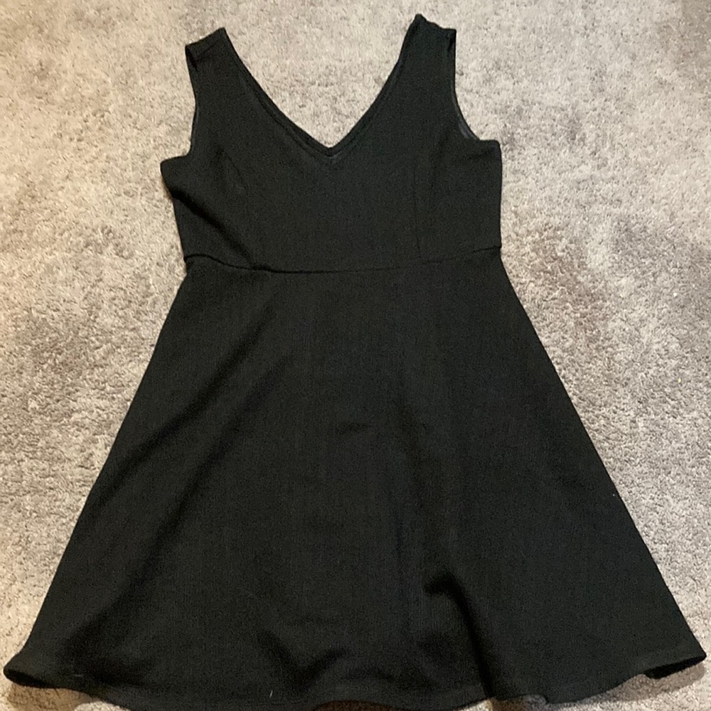 black dress